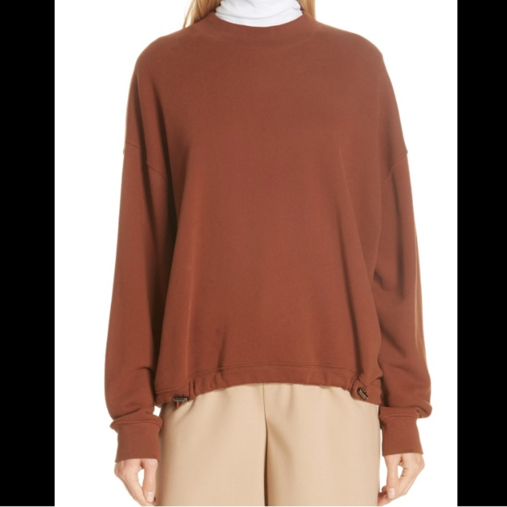 Like New Vince Sweatshirt with Drawcord Hem